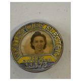 VINTAGE WESTINGHOUSE ELECTRIC EMPLOYEE ID BADGE