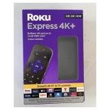 ROKU EXPRESS 4KT STREAMING, NEW - SEALED