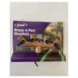 ORBIT BRASS 4 PORT MANIFOLD