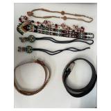LOT OF 7 PIECES OF SOUTHEST JEWELRY