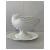 WEDGEWOOD BONE CHINA SHELL NAUTILUS