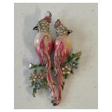 VINTAGE CORO DUETTE BIRD BROOCH