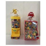 LOT OF 2 M&M DISPENSERS