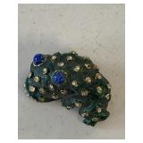 VINTAGE LES BERNARD FROG BROOCH