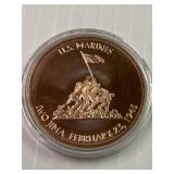 US Marines 1oz Copper Round-Nice Gift