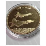 Air Force 1oz Copper Round NICE GIFT