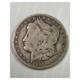 1896 O Morgan Silver Dollar