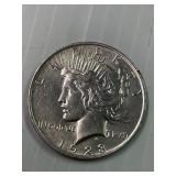 1923 Peace Silver Dollar