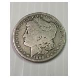 1899 O Morgan Silver Dollar