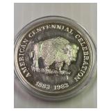 American Centennial Celebration 1oz Silver Round