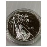 The Light of Liberty 1 ounce Silver Round