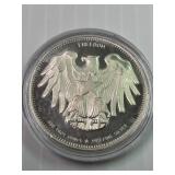Eternal Vigilance is the Price of Liberty 1oz Silv