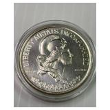 Liberty Metals Inc 1oz Silver Round