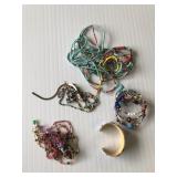 Box of Beaded Jewelry