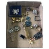 Collection of Vintage Pins and Brochures