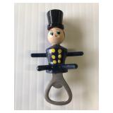 Vintage Wooden Solider Bottle Opener