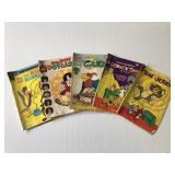 5 Vintage 1960s Comic Books.