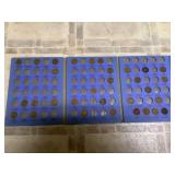 Lincoln Head Cent Collect Book-few pennies1909-401