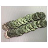 1Roll - 25 Susan B Anthony Dollars