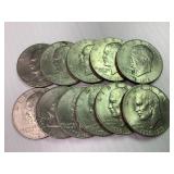 11-One Dollar 1776-1976 B-Centennial Ike Dollars