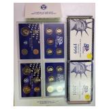 1999&2001 Proof Sets x2