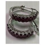 Judith Ripka 925 Thailand purple sapphire