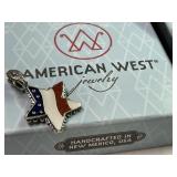 American West Jewelry-925 Star Pendant made inNM