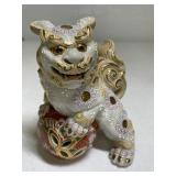 Kutani Foo Dog, Antique Japanese Showa Period Temp