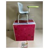 American Girl Doll School Desk Set Original Box