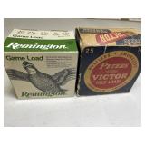 Lot of Vintage Shotgun Shell Ammo Boxes, Peters