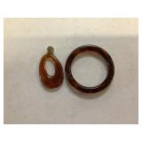 Bracelet-Bake-a-lite and Earring