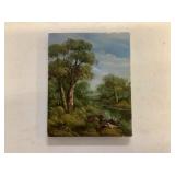 Small Oil on Canvas Painting