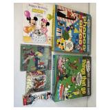 Walt Disney Puzzles, Books, Magnetic