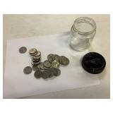 Jar with Susan B Anthony Dollars 20?