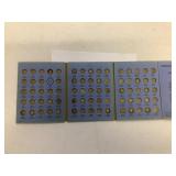 Morgan Dime Book with a few Dimes