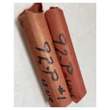 2-Rolls 1992P Unc