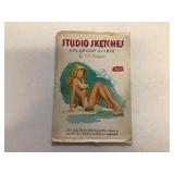 Studio sketches 1952 pin up calendar