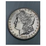 1885 Morgan Silver Dollar BU