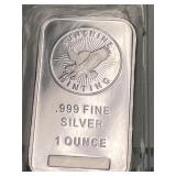 Sunshine Minting 1 ounce silver bar