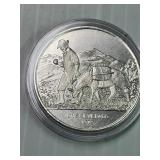 One Silverado 1973 1 ounce silver Round