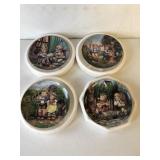 4 Hummel Collectors Plates