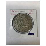 BU Silver Un Peso!  Mexican Silver Dollar!