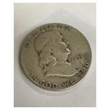 1951 Franklin Half Dollar
