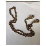 30" Gold Tone Adjustable Necklace