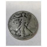 1935 D Walking Liberty Silver Half Dollar!