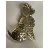 Silver Dog Brooche 925