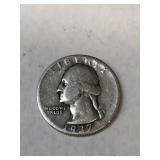1937 Silver Washington Quarter!