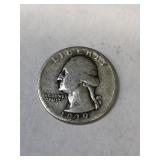 1939 Silver Washington Quarter!