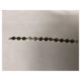 Old Lady Liberty Mini Coin Like Bracelet 7 1/2"