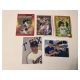 Vintage Lot of 5 Nolan Ryan Baseball Cards